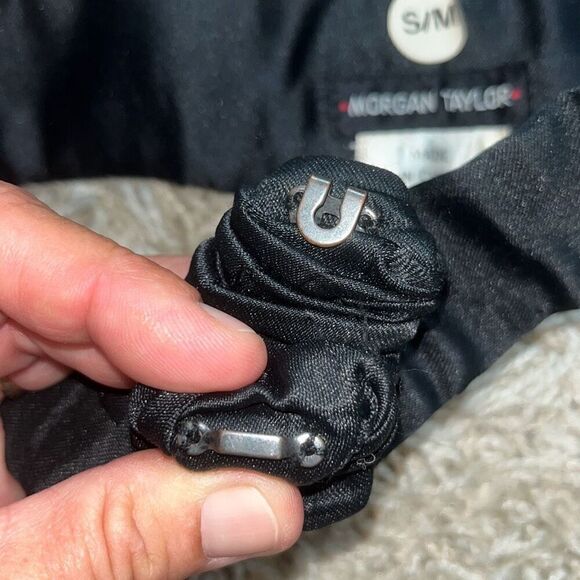 Vintage Morgan Taylor beaded belt-1980s Small - Picture 5 of 10